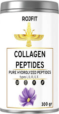 Multi-Type Collagen Powder Supplement for Skin Hair and Joint Health Types 1-5 (300 gr / 10.58 oz)