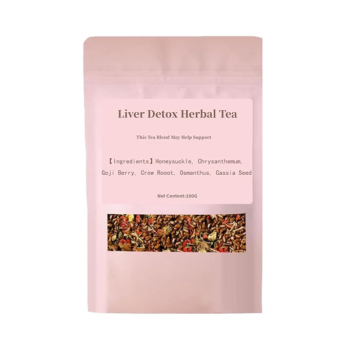 Liver Detox Herbal Tea 100 G Kidney And Liver Detox Tea Dandelion Chrysanthemum Cassia Seed Goji Berry Tea Chinese Kidney &amp Liver Health Tea Bags (1pcs)