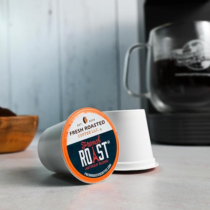 Fresh Roasted Coffee Bold Artisan Blend Variety Pack K-Cup Compatible 96 Pods