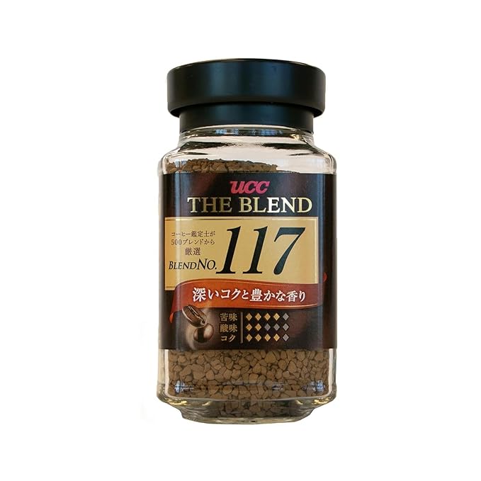 Pack of 2 - UCC Japan #1 Coffee The Blend 117 Instant Coffee | 90 Gram