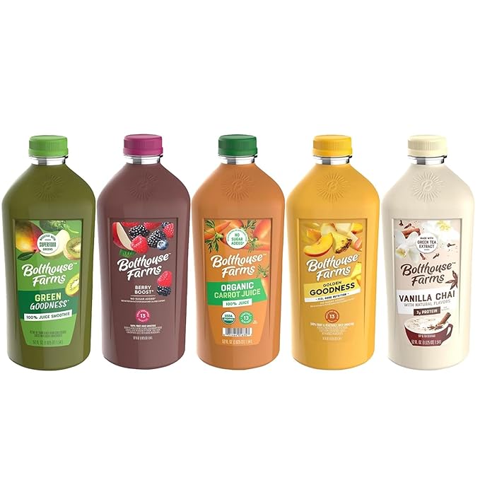 Bolt house Farm Organics 100% Carrot Juice | 52 oz (Pack of 3) - Elite (Pack of 1 Variety Pack)