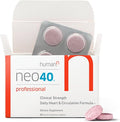 Humann Neo40 Professional - Daily Heart &amp Circulation Support - Methylfolate Beet Root Powder Hawthorn Berry L-citrulline - 60 Dissolvable Tablets