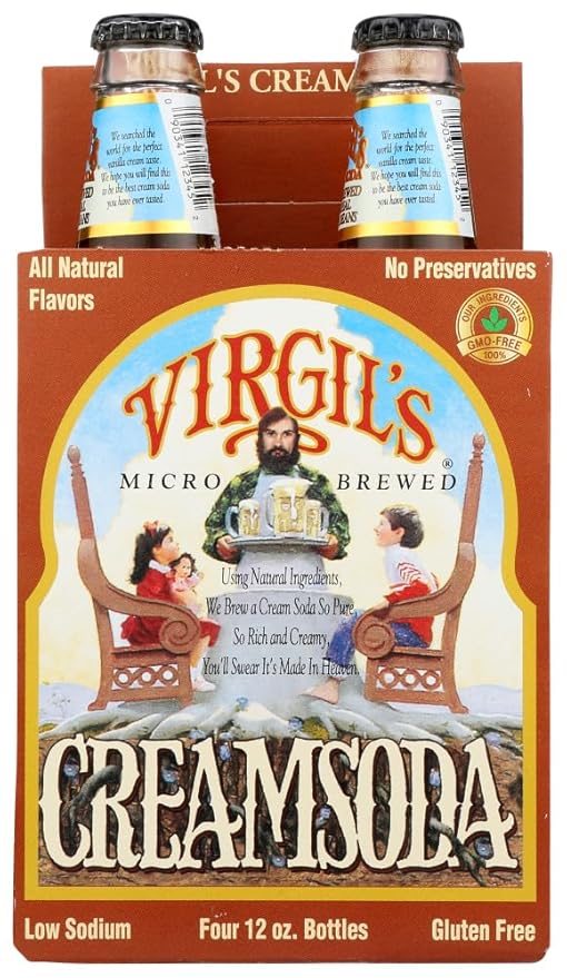 Virgil's Creme Soda 18x 4Pack