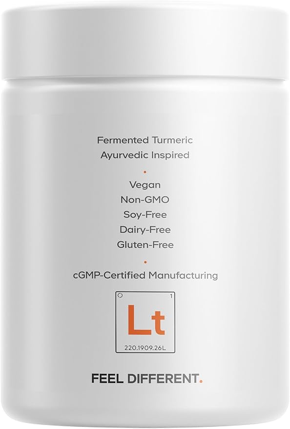 Codeage Organic Turmeric Supplement - 95% Curcumin Extract Pills - Liposomal Fermented Botanical Blend Black Pepper Ashwagandha Ginger Stephania Boswelia Cumin Digestive Bitters - 2 Pack
