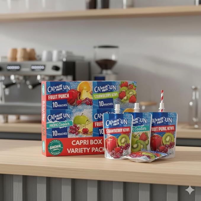 Spring Kids Juice Box Variety Pack 6 Fl Oz Boxes 40 Count