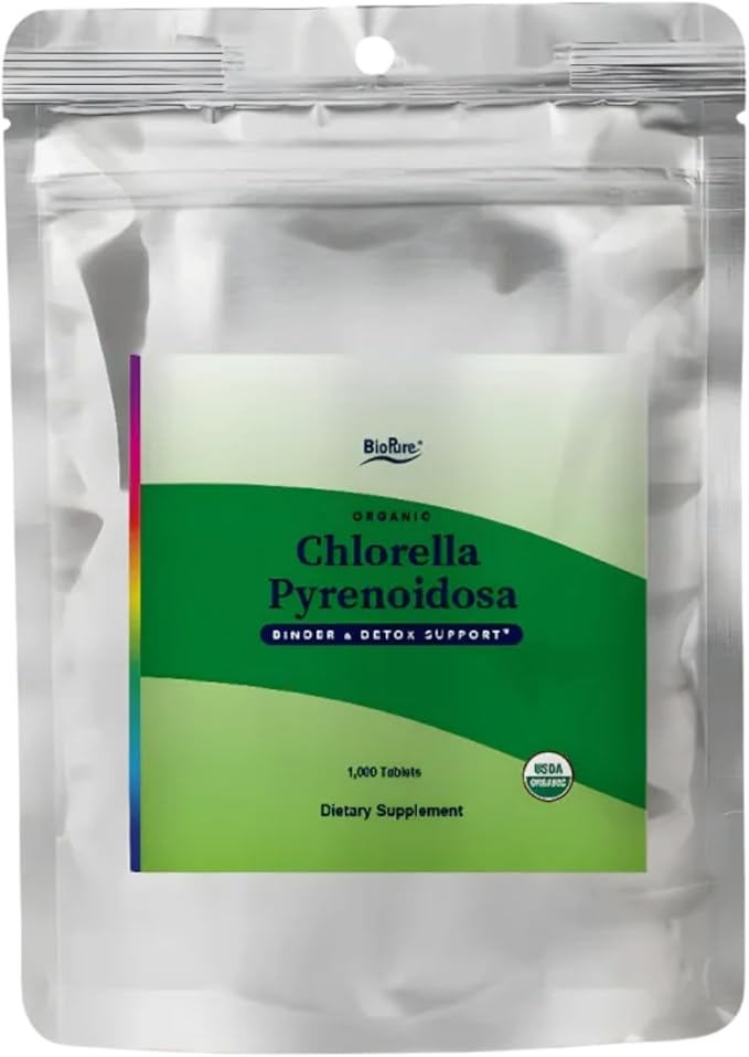 BioPure Chlorella Pyrenoidosa – 1000 Tablets