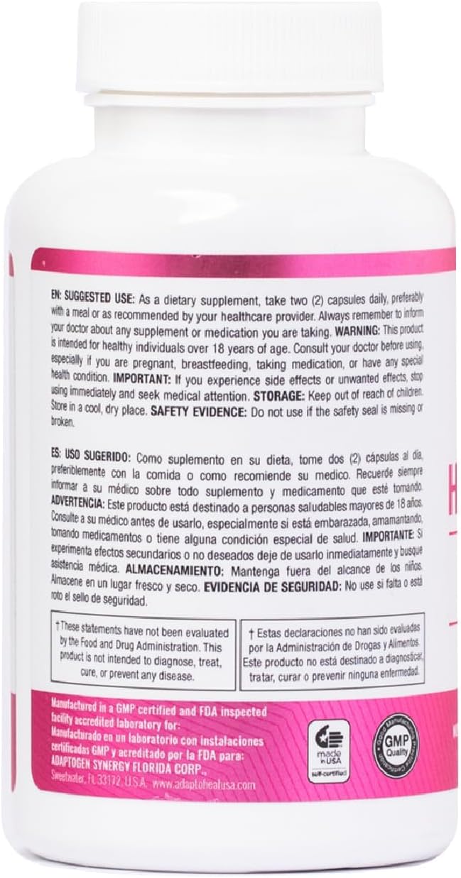 Hormone Balance for Women – Menopause &amp PMS Support Supplement – Adaptogens for Female Balance &amp Wellness – 90 Vegan Capsules