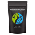 Prescribed for Life Lime Powder Natural &amp Unsweetened Spray Dried Lime Juice Powder Made from Real Limes Vegan Gluten Free Non GMO Reconstitute Ratio 1:2 (50lb)
