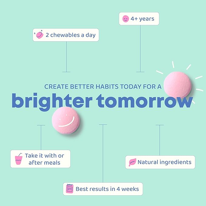 JoySpring Growth Vitamins for Teens &amp Height Support for Kids - Encourages Stronger Bones &amp Healthy Natural Growth - Sugar Free - L-Arginine L-Lysine Zinc Vitamin D &amp K2-30 Servings