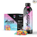 HOSSTILE Hosstility RTD Pre-Workout – Ready to Drink Pre Workout for Energy Focus Pump &amp Hydration All-in-One Formula for Performance Sour Gummy 12 Servings