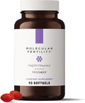CoQ10 Ubiquinol with VESIsorb - Coenzyme Q10 Kaneka QH Ubiquinol Form 100mg Supplement for Women &amp Men - High Absorption Reproductive Wellness &amp Fertility Support - 90 Softgels