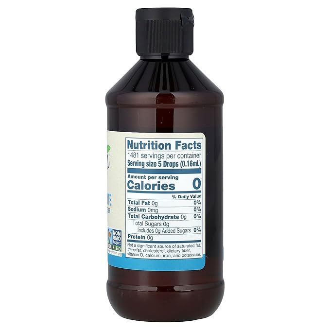 Now Foods Stevia Glycerite 8 Fl Ounces (Packaging May Vary)