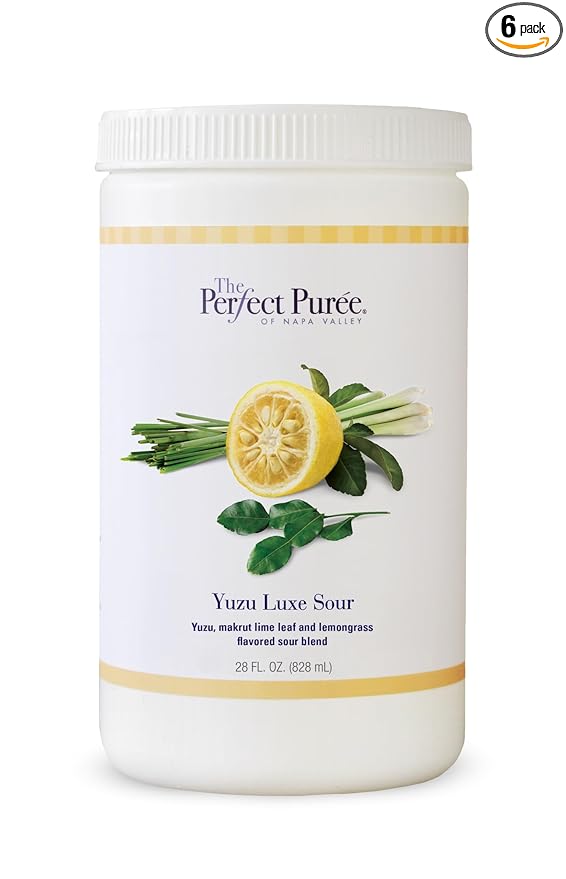 The Perfect Puree Yuzu Luxe Sour 28 Fluid Ounce - 6 per case.