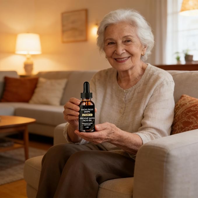 Organic Sacha Inchi Athera Oil Hydrates The Joints for Menopausal Joint Dryness Rich in Vitamin D3 (2)