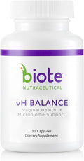 Biote Nutraceuticals - vH Balance - Vaginal Health + Microbiome Support (30 Capsules)