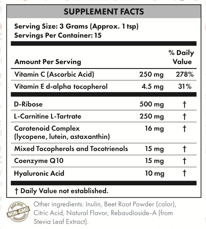 Boon Collagen Reviver Drink – Plant-Based Collagen Booster Supplement for Beautiful &amp Radiant Skin – Organic Vegan Collagen Powder – Berry Lemonade Flavor 15 Servings