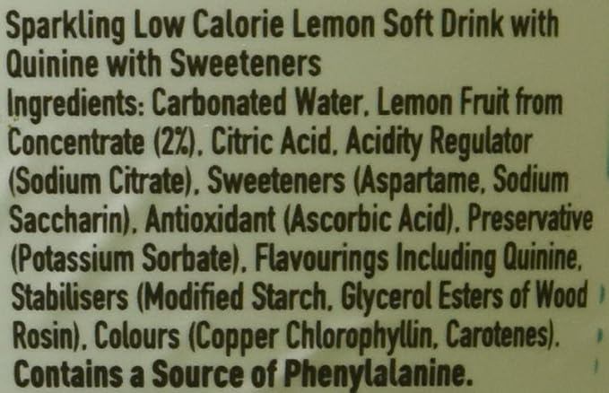 Schweppes Bitter Lemon 1 liter (3 Pack)