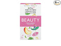 Ahmad Tea Herbal Tea Peach Carob and Rose Petals 'Beauty' Natural Benefits Teabags 20 ct (Pack of 6) - Decaffeinated &amp Sugar-Free