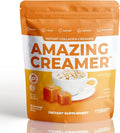 Superfoods Company Amazing Creamer with Collagen - Keto Creamer-Hyaluronic Acid &amp MCT Oil - Brain Boost &amp Curbs Cravings - Supports Healthy Skin &amp Hair - Diet-Friendly [30 Servings] [Salte