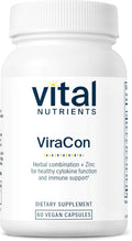 Vital Nutrients ViraCon - Vegan Immune Support Supplement* - Zinc Elderberry Licorice Root Extract &amp Other Herbs for Comprehensive Immune Support - Gluten Dairy Soy Free - Non-GMO - 60 Capsul