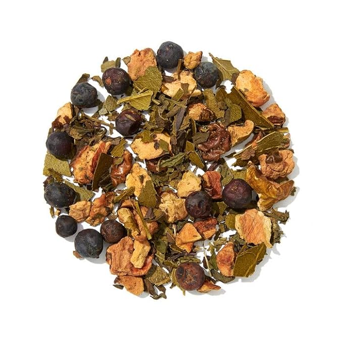 DAVIDsTEA Cold 911 Herbal Tea – Caffeine-Free Tea Bags with Peppermint Eucalyptus &amp Juniper – 65 Tea Bags – Refreshing &amp Soothing Wellness Blend