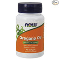 Now Foods Oregano Oil Enteric Coated Softgels 90 Capsules (Pack of 2)