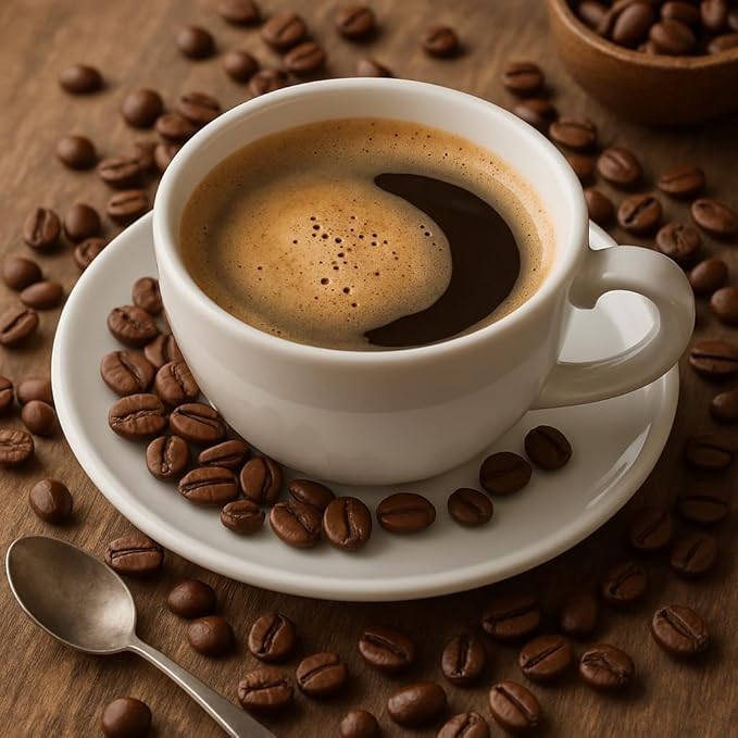 Dark Roast Ground Coffee Black Silk 40.3 oz (2-Packs)
