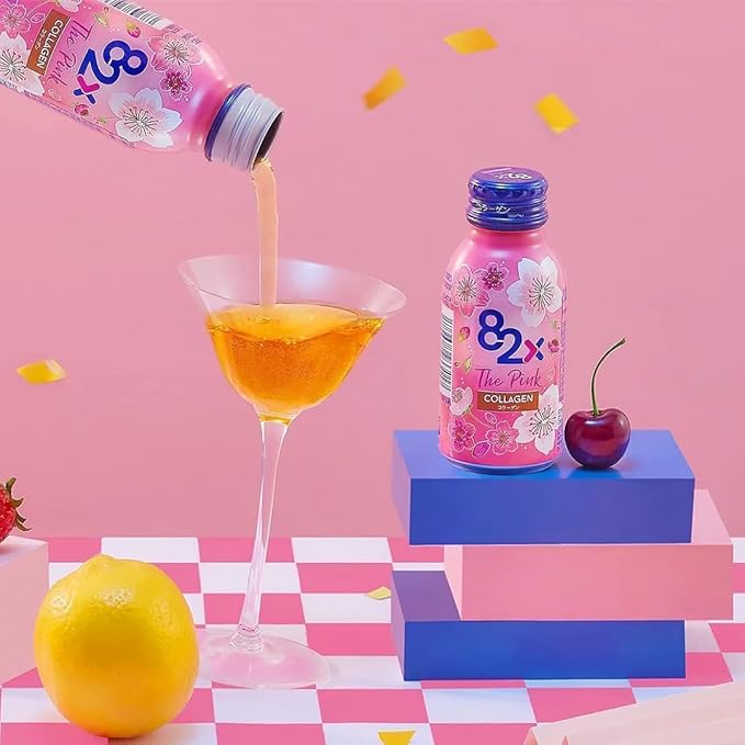 82X The Pink Collagen - Liquid Marine Collagen Drink