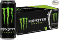 Monster Energy Drink Green Original 16 Ounce | Pack of 15