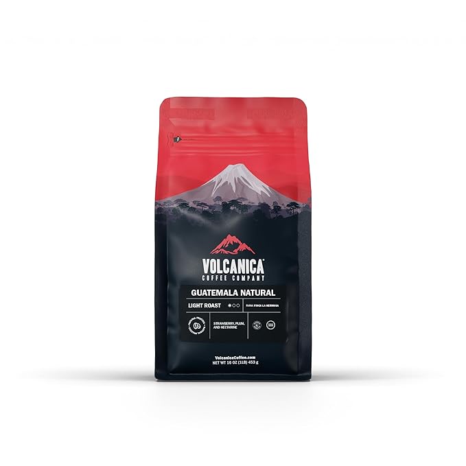 Guatemala Natural Coffee 100% Pure Whole Bean Fresh Roasted 16-ounce