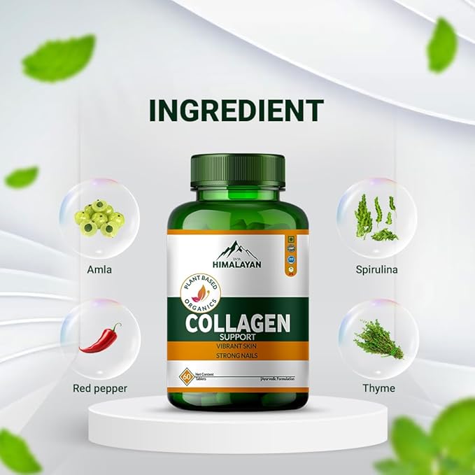 Multi Collagen Capsules - Type I II III V X - with Hyaluronic Acid Biotin &amp Vitamin C - for Hair Skin Nail Bone &amp Joint Support - 60 Capsules - Non-GMO