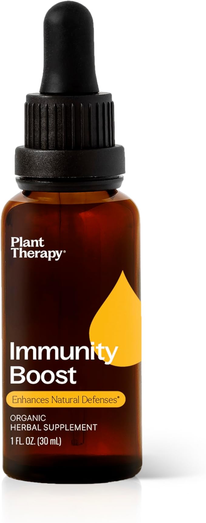 Plant Therapy Organic Immunity Boost Tincture 30 mL (1 oz) with Ehcinacea Elderberry &amp Lemon Balm Extract Supports a Healthy Immune System Natural Defense Against Seasonal Threats
