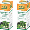 Ayurvedic Neem Karela Jamun Juice - Original Flavour - Pure Herbal Juice -33.08 Floz (Pack of 2 1000 ML)
