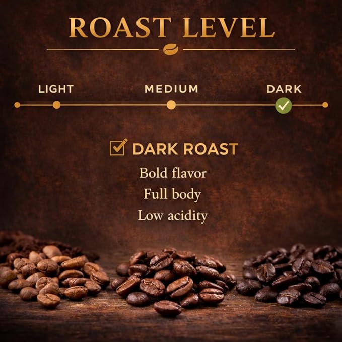 FLORIANUS Peruvian Coffee – Premium 100% Arabica Whole Bean &amp Ground – Medium &amp Dark Roast – 17.64 oz (500g) (Dark Roast Espresso)