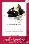 Kaffe Magnum Opus Whole Bean Coffee Blackberry Cream 2 Pack 5 lb Each Gourmet Artisan Roasted