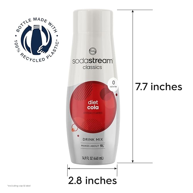 SodaStream Diet Cola14.9 Fl Oz (Packaging May Vary)(Pack of 8)