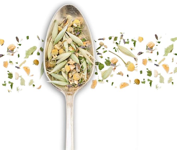 Birds &amp Bees Teas - Bedtime Tea for Easy Naps &amp Calm Nights Pregnancy Tea and Organic Loose Leaf Blend for the Family 30 Servings 2.0 oz