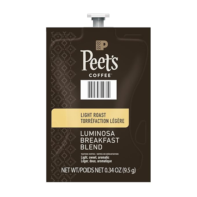 FLAVIA PEET'S COFFEE Colombia Luminosa 20-Count Fresh Packs (Pack of 4)
