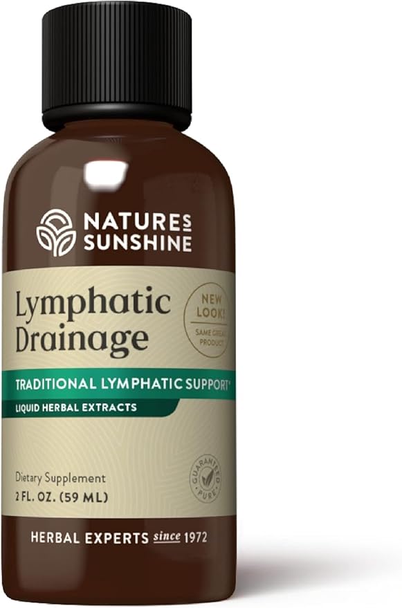 Nature's Sunshine Lymphatic Drainage 2 Fl. Oz | Lymphatic Drainage Supplement Promotes The Efficient Drainage of The Lymphatic System to Promote Overall Health