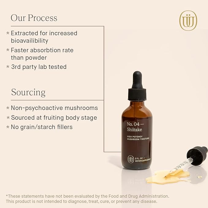 Mushroom Extract Tincture (Shiitake)