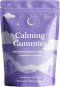 IRMI Calming Gummies with Ashwagandha Magnesium L-Theanine &amp Lemon Balm 60 Gummies