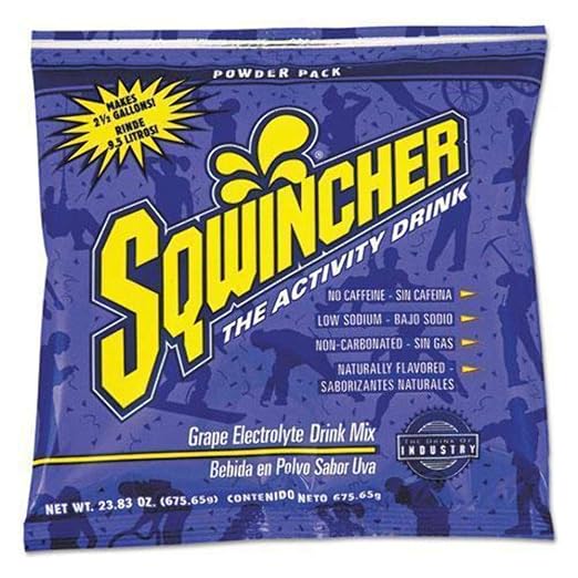 Sqwincher Powder Pack Grape 23.83 oz Packet (Pack of 32)