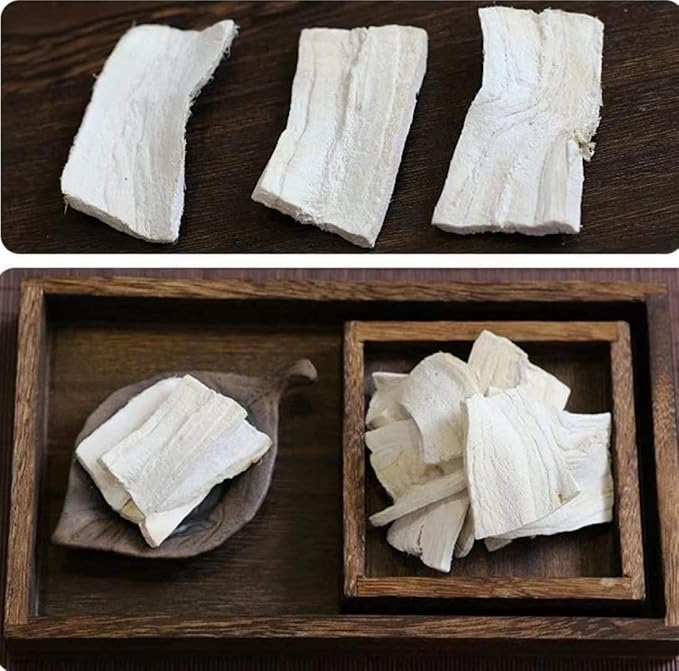 Greenlike Kudzu Root Slice Kudzu Tea Radix Puerariae Ge Gen 野生 葛根 葛根片 中药材 无熏硫 (16oz)
