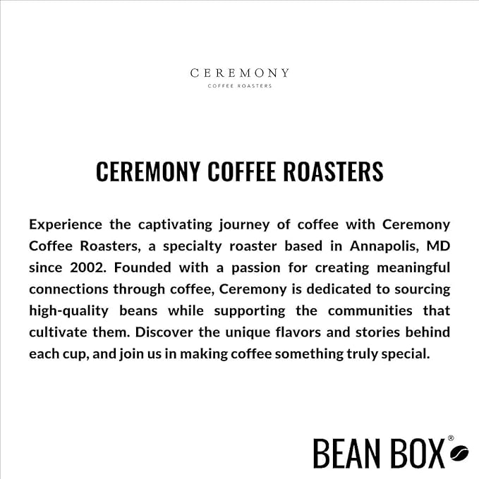 Thesis - Roasted by Ceremony Coffee Roasters - Freshly Ground Coffee - 12 Ounce Bag