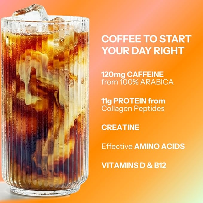 Moment Hot Girl Mushroom Coffee with Collagen Protein &amp Creatine – Low Acidity Instant Coffee with Chocolatey Notes Lion’s Mane Reishi &amp L-Theanine for Energy Focus &amp Mental Clarity – 2
