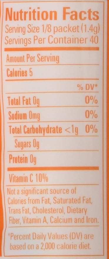 Crystal Light Natural Green Tea Peach Mango Drink Mix (30 Pitcher Packets 6 Canisters of 5)