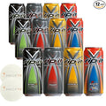 Rip It Energy Drink Variety Pack - 12 Cans of 16 fl oz Each - Assorted Flavors for an Energy Rush - with Snacktix Coaster Included (Power Energy)
