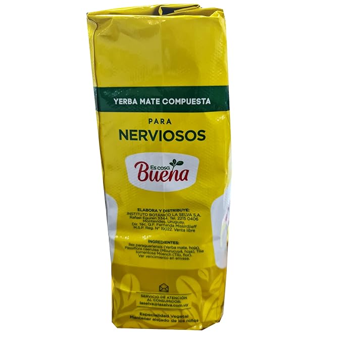 La Selva Yerba Mate Para Nerviosos 1 kg