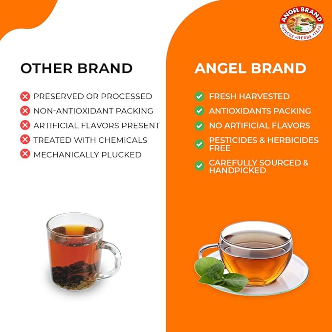 Angel Brand Allergy Relief Tea – Herbal Tea 25 Tea Bags Pack of 3 – Tea for Allergy Care Cough Relief &amp