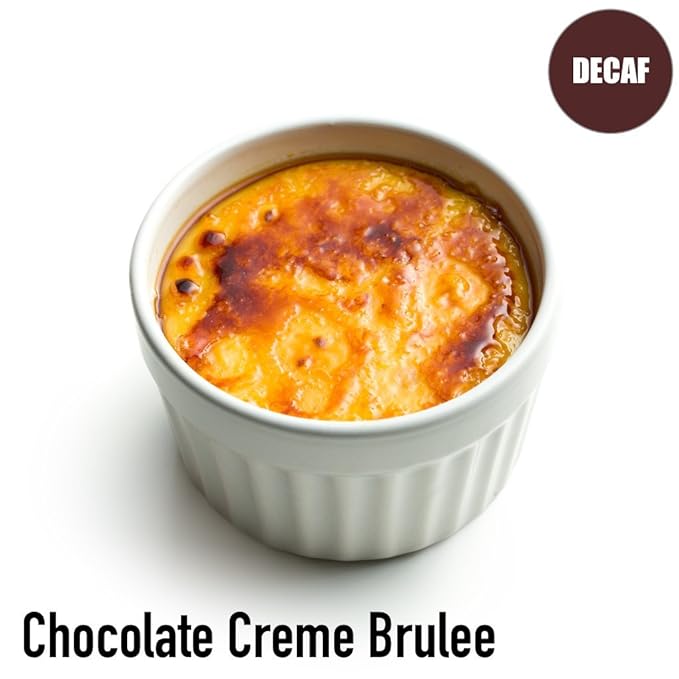 Chocolate Creme Brulee Flavored Decaf Coffee Whole Bean Fresh Roasted 5 lbs